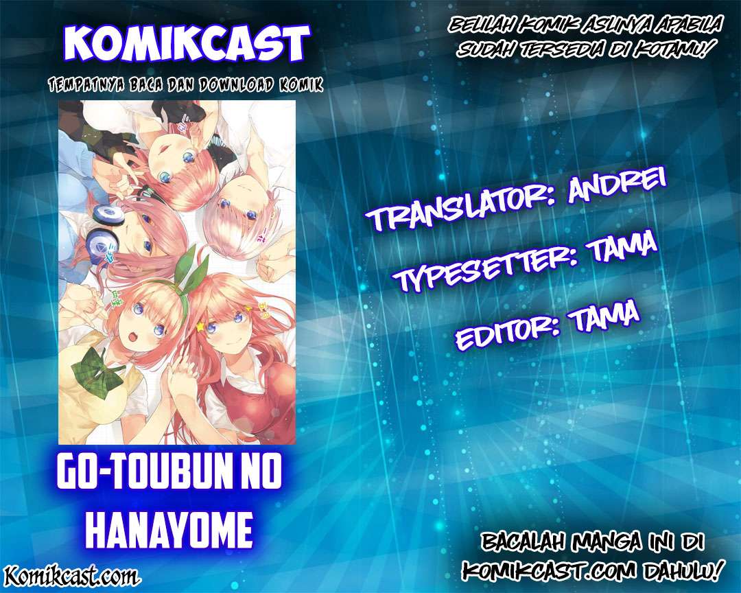 Baca Komik Go-toubun no Hanayome Chapter 42 Gambar 1