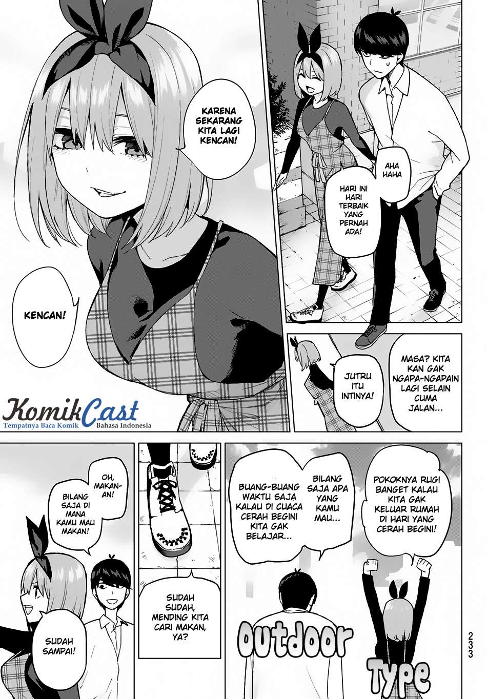 Go-toubun no Hanayome Chapter 36 Gambar 9