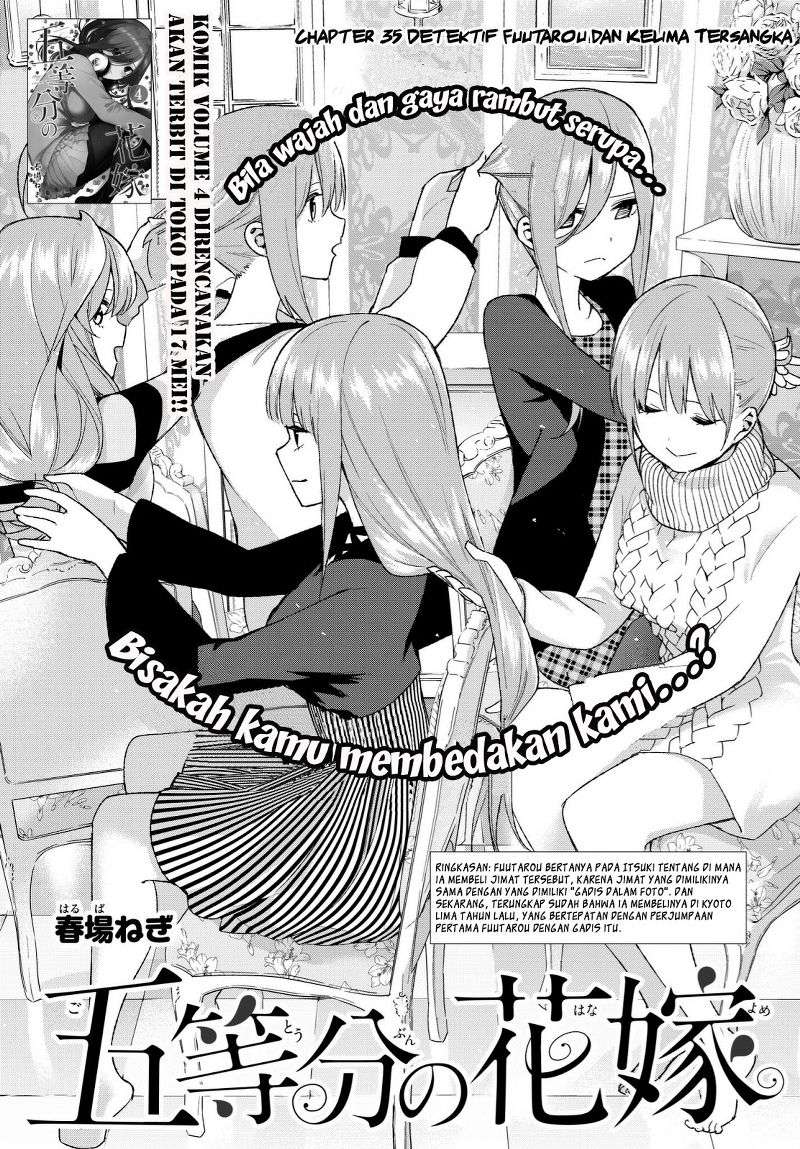 Baca Manga Go-toubun no Hanayome Chapter 35 Gambar 2