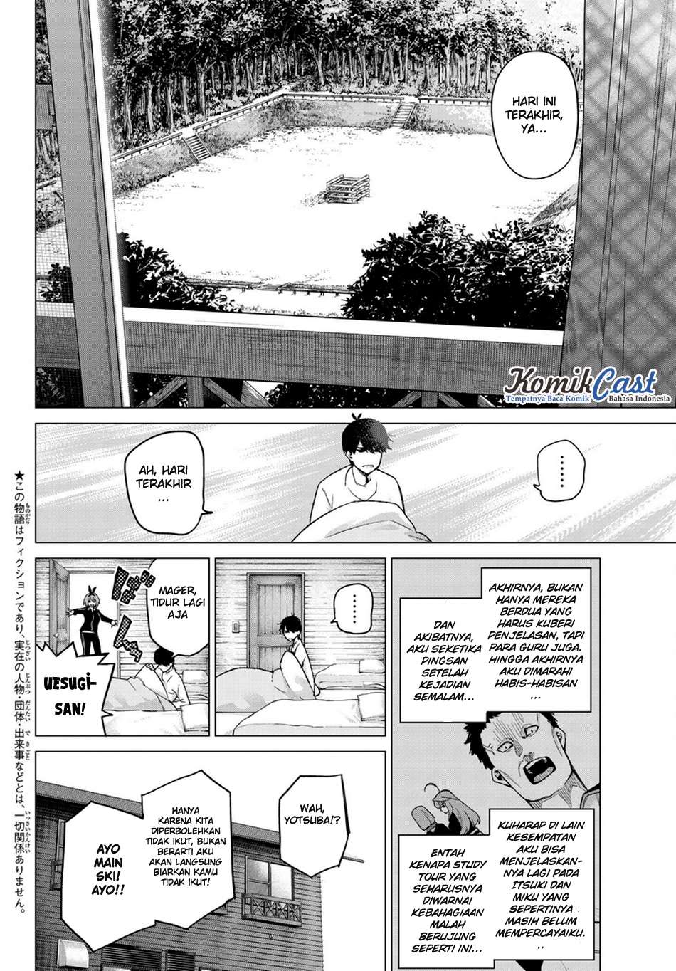 Go-toubun no Hanayome Chapter 29 Gambar 3