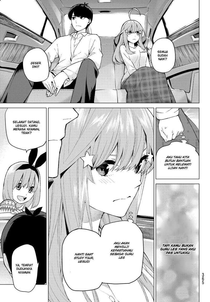 Go-toubun no Hanayome Chapter 23 Gambar 19