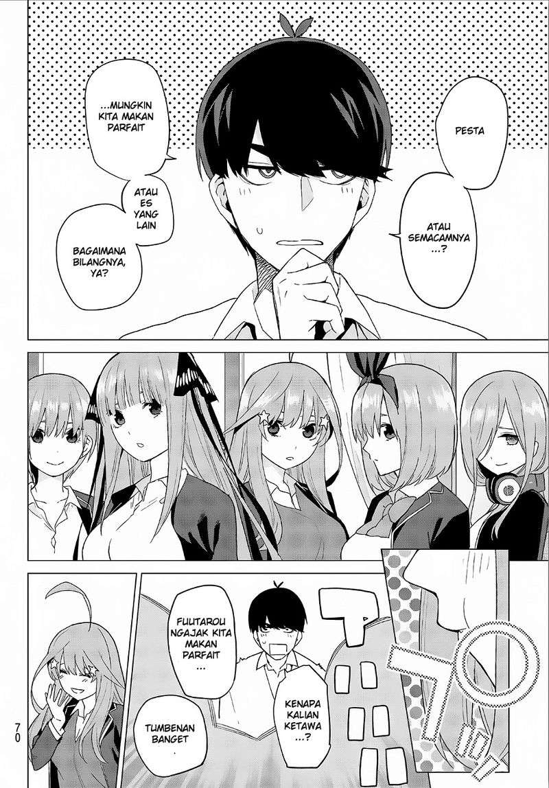 Go-toubun no Hanayome Chapter 20 Gambar 18