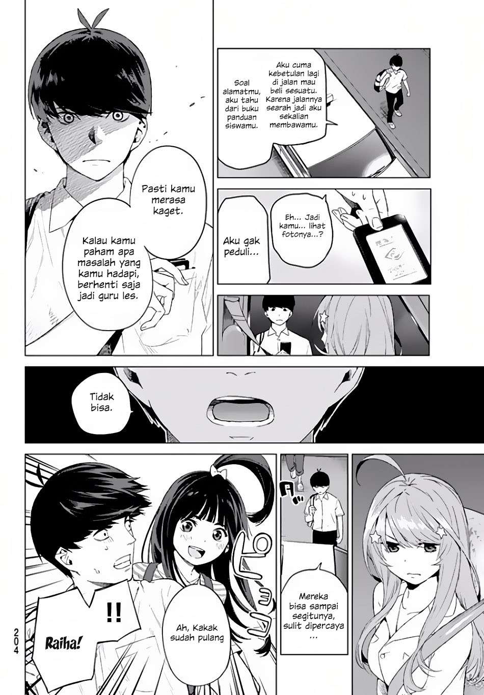 Go-toubun no Hanayome Chapter 2 Gambar 27