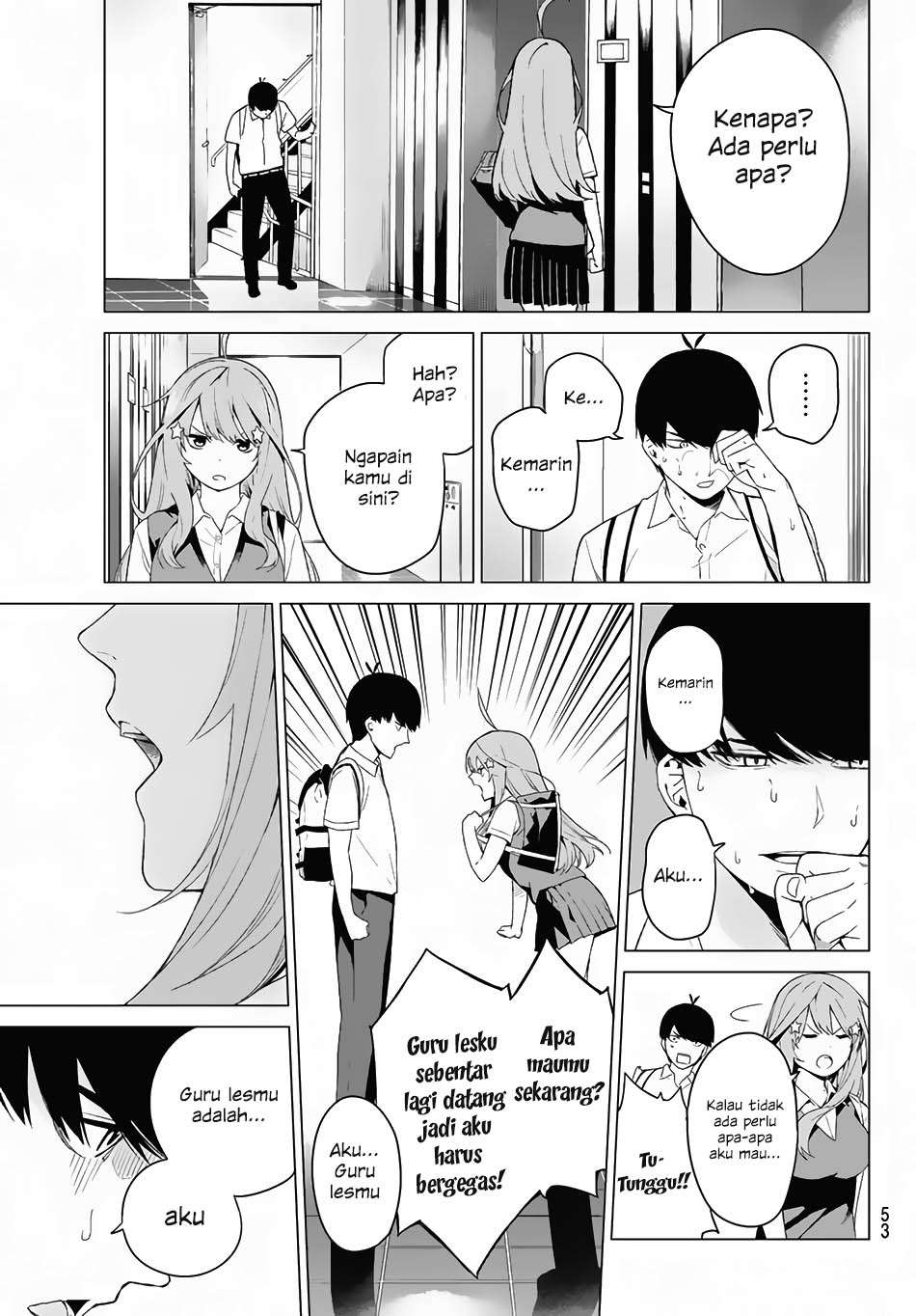 Go-toubun no Hanayome Chapter 1 Gambar 40