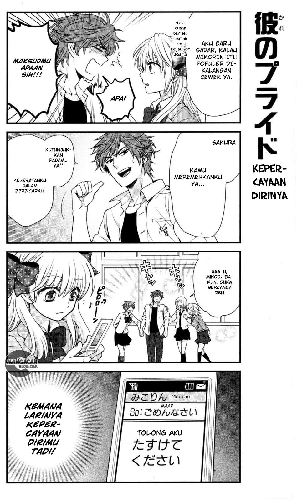 Baca Manga Gekkan Shoujo Nozaki-kun Chapter 10 Gambar 2