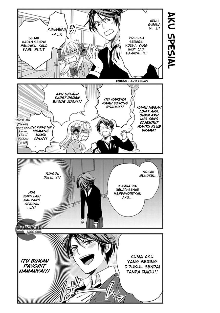 Gekkan Shoujo Nozaki-kun Chapter 10 Gambar 8