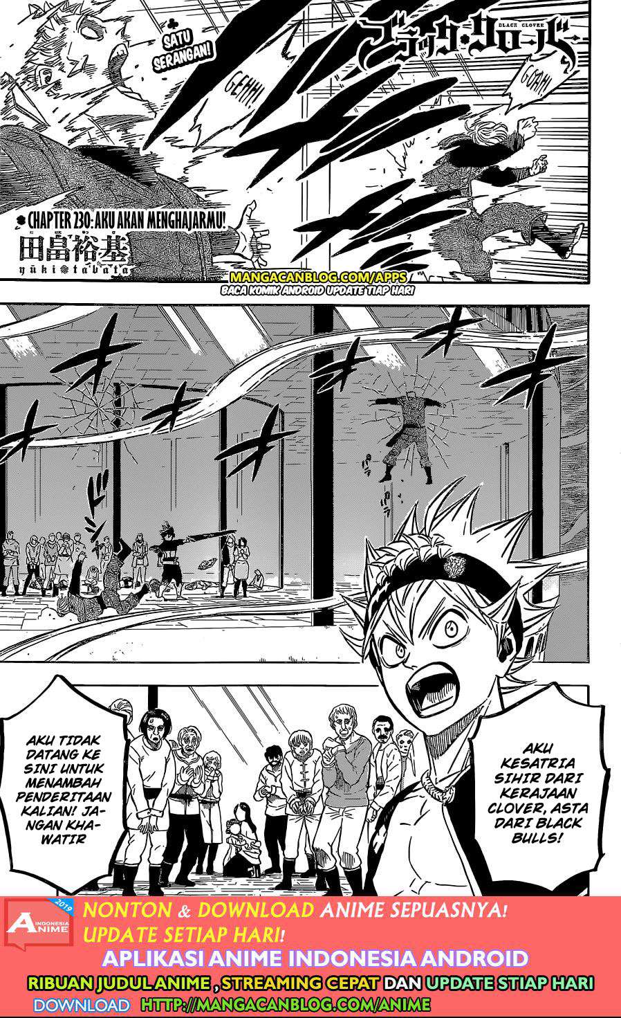 Baca Komik Black Clover Chapter 230 Gambar 1