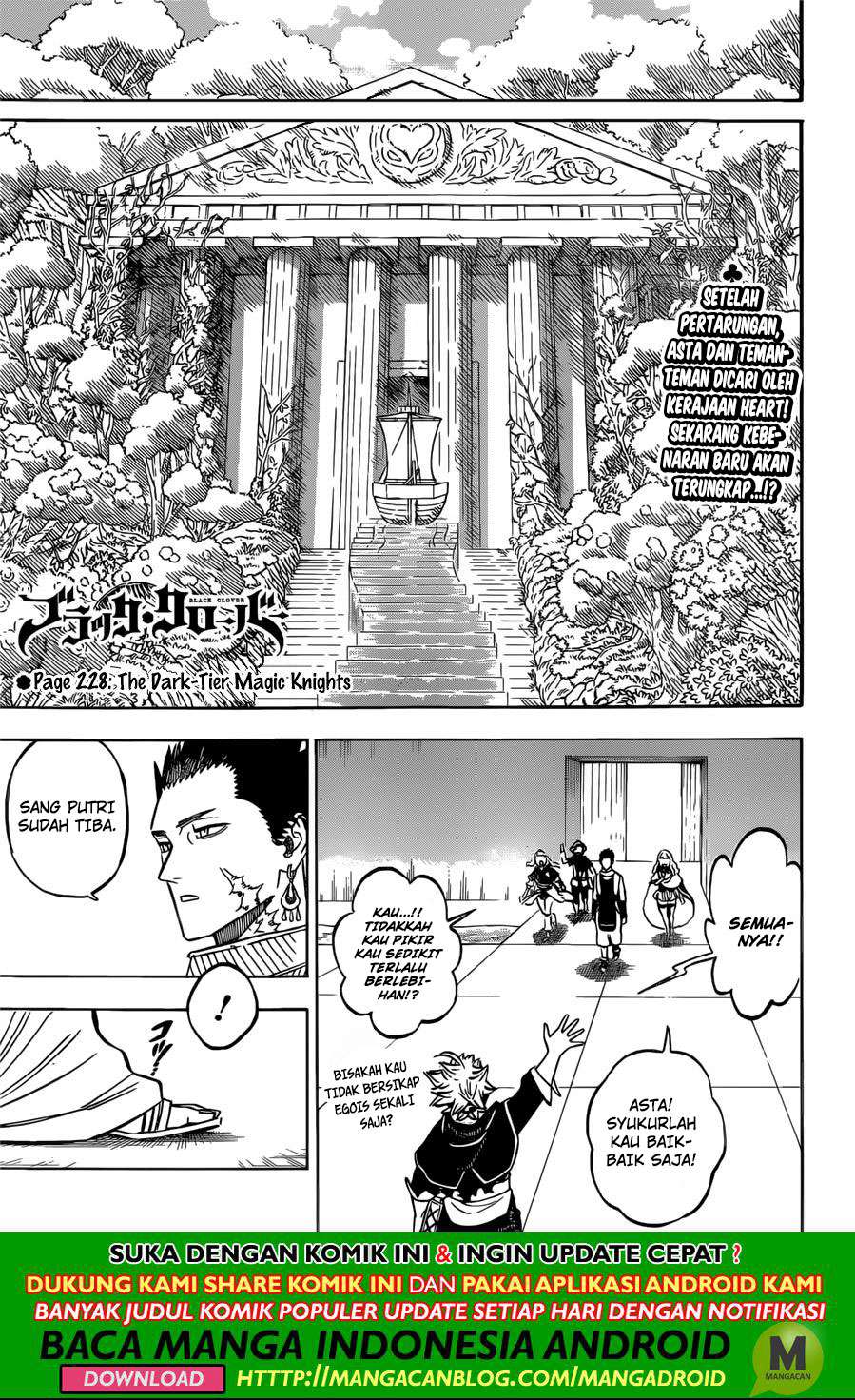 Baca Komik Black Clover Chapter 228 Gambar 1