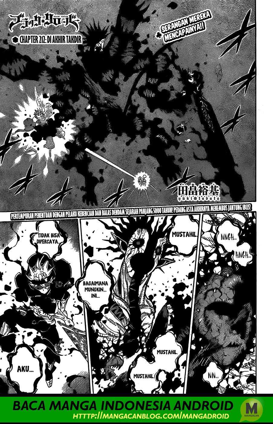 Baca Komik Black Clover Chapter 212 Gambar 1