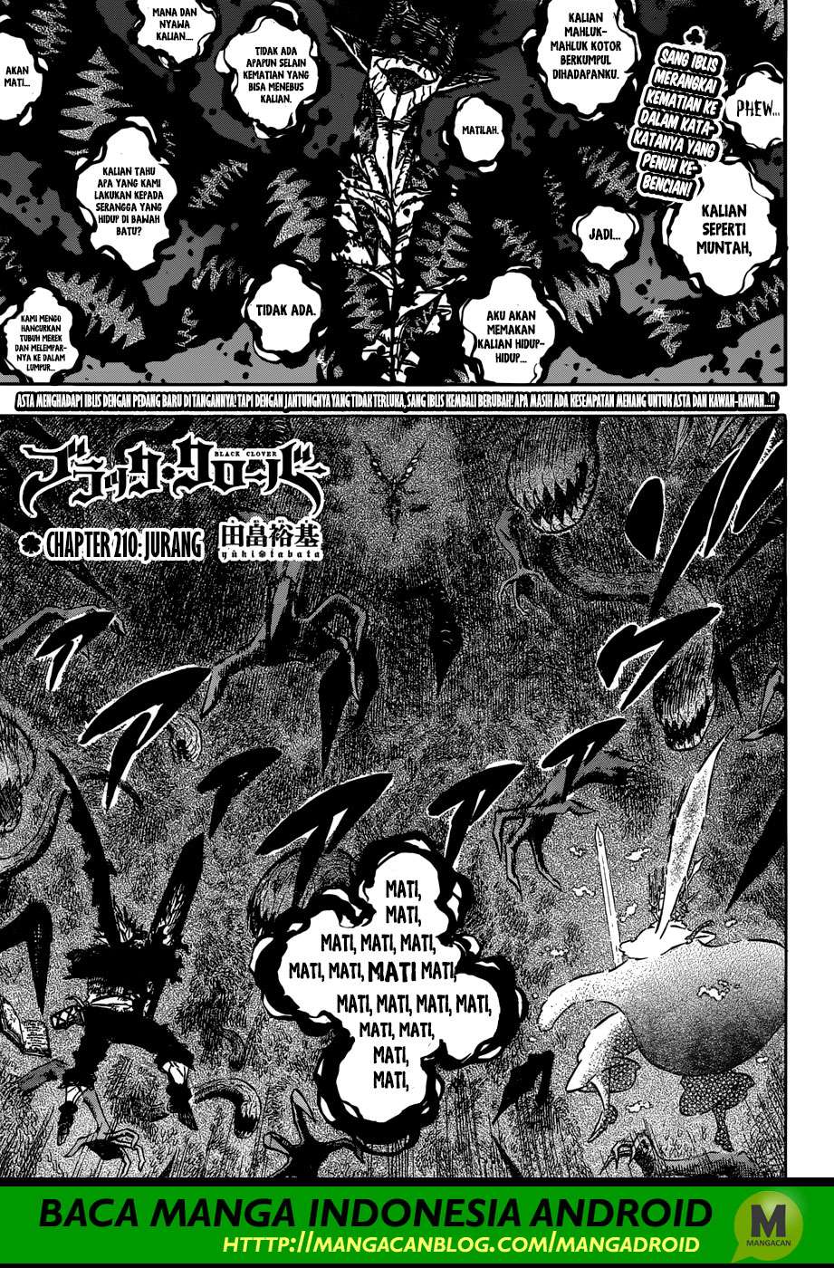 Baca Komik Black Clover Chapter 210 Gambar 1