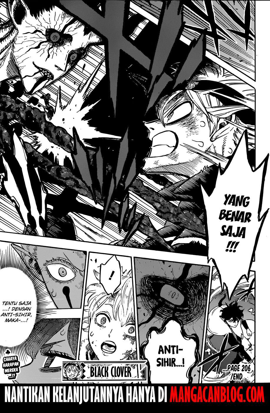 Black Clover Chapter 206 Gambar 15