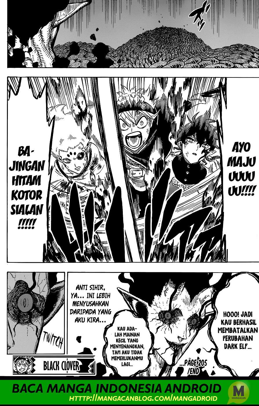 Black Clover Chapter 205 Gambar 14