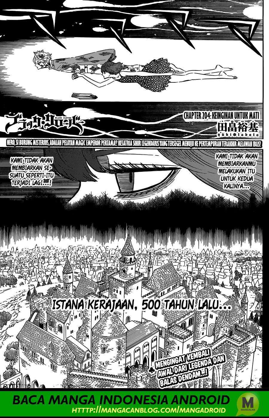 Baca Komik Black Clover Chapter 204 Gambar 1