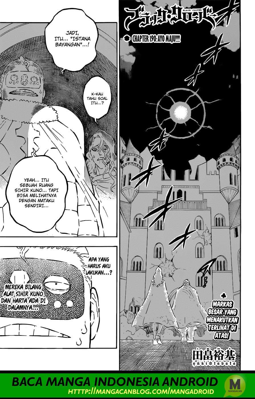 Baca Komik Black Clover Chapter 190 Gambar 1