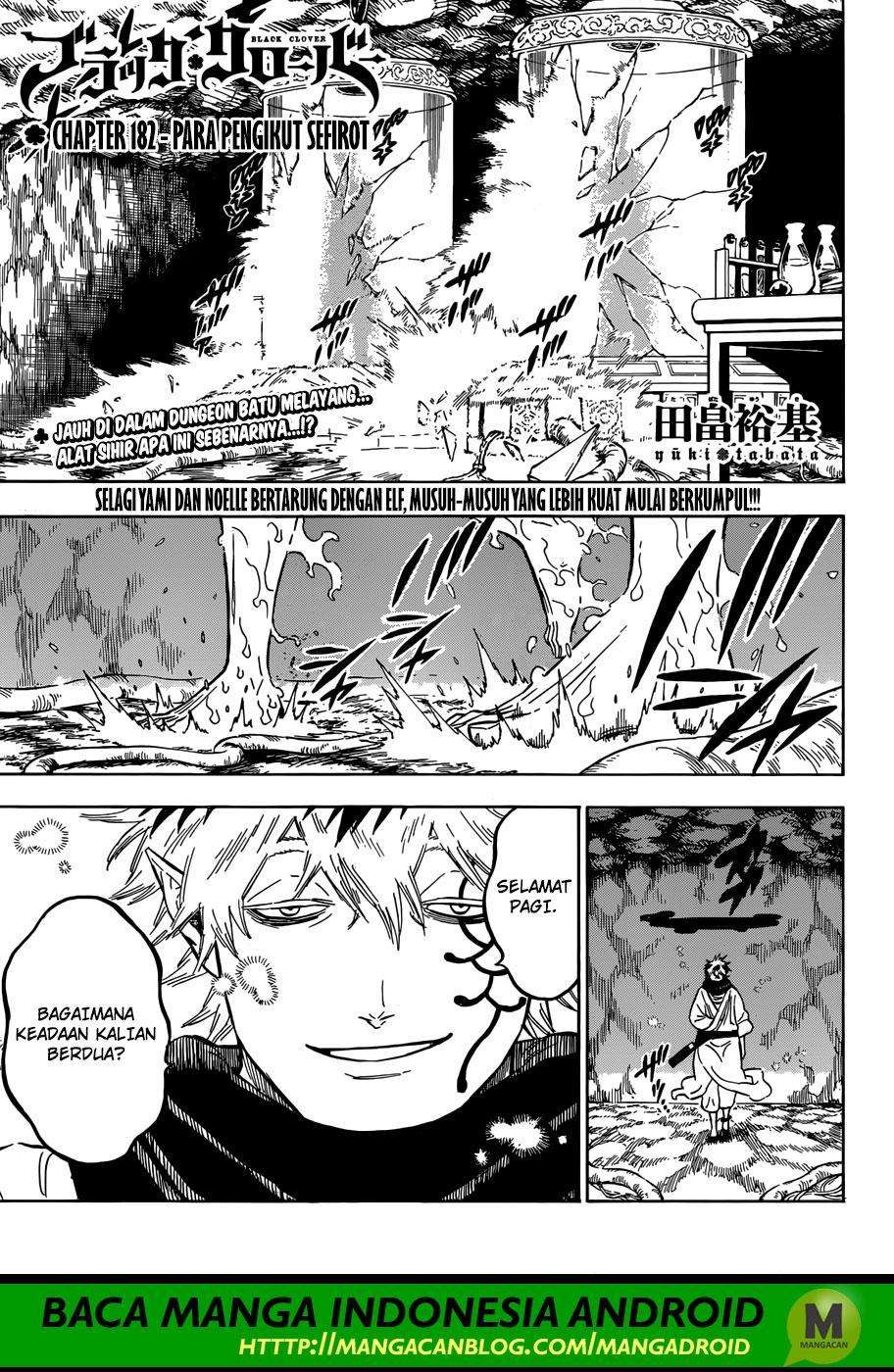 Baca Komik Black Clover Chapter 182 Gambar 1