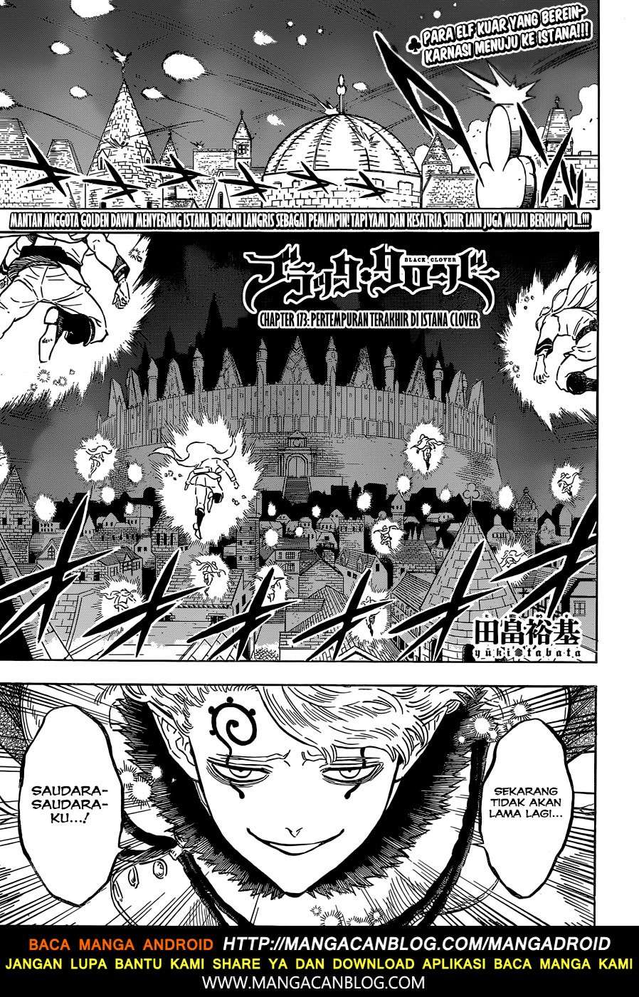 Baca Komik Black Clover Chapter 173 Gambar 1