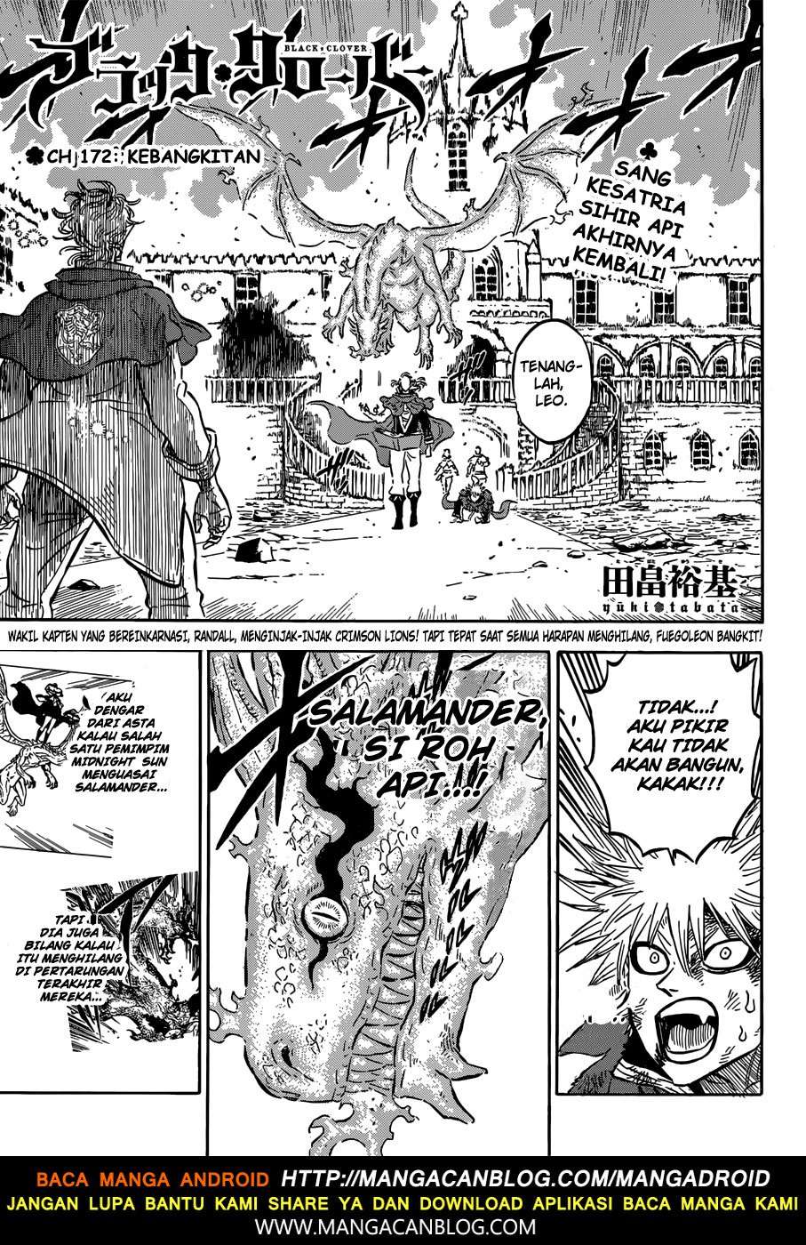 Baca Komik Black Clover Chapter 172 Gambar 1
