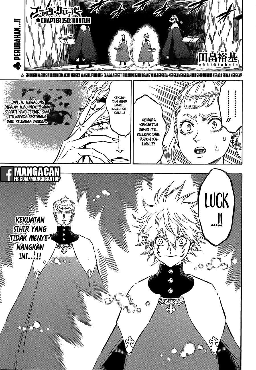 Baca Komik Black Clover Chapter 150 Gambar 1