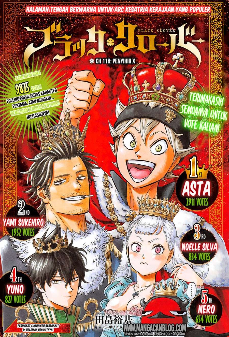 Baca Komik Black Clover Chapter 118 Gambar 1