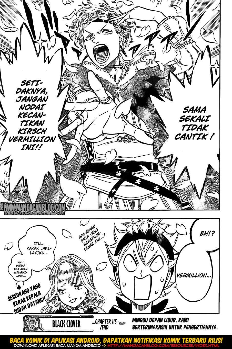 Black Clover Chapter 115 Gambar 17