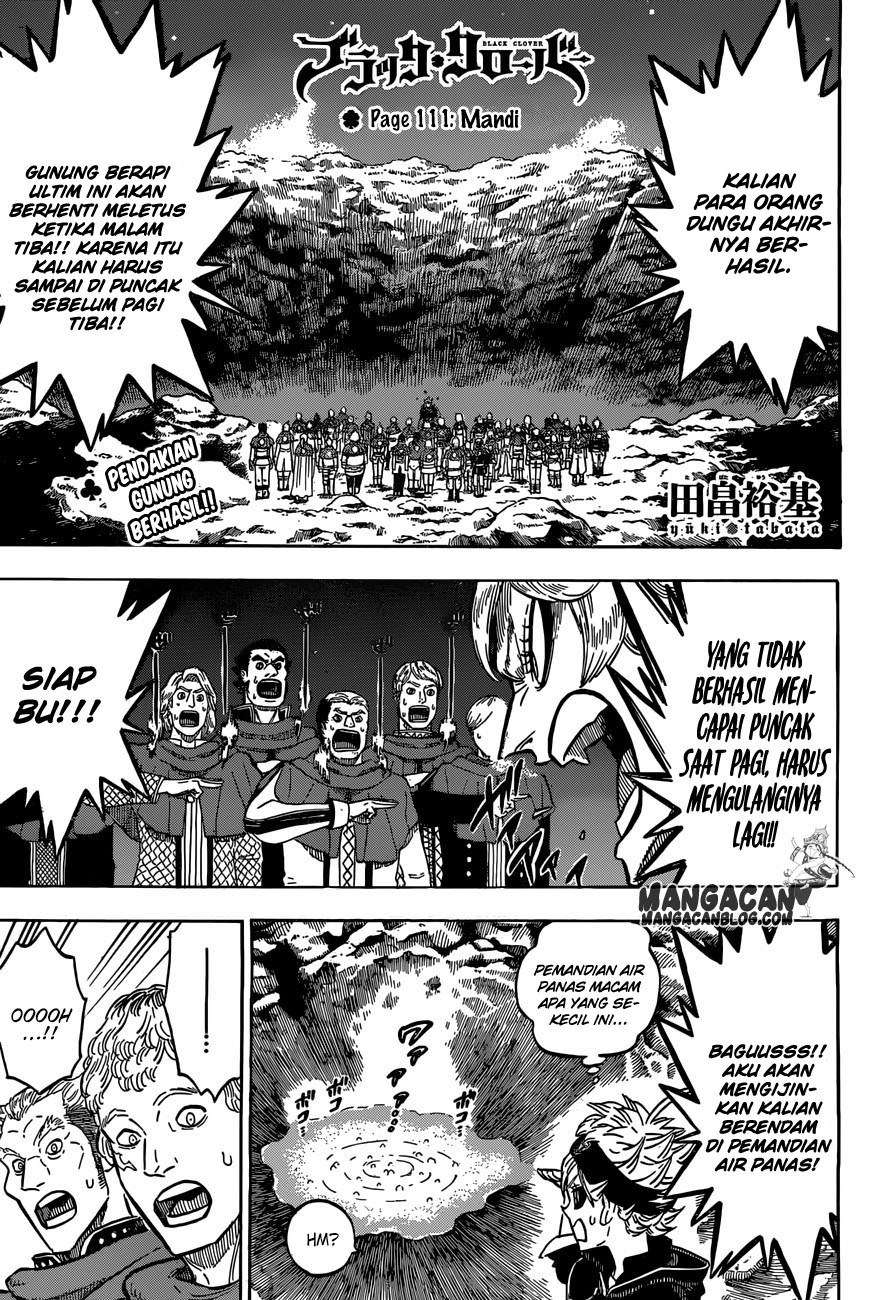 Baca Komik Black Clover Chapter 111 Gambar 1