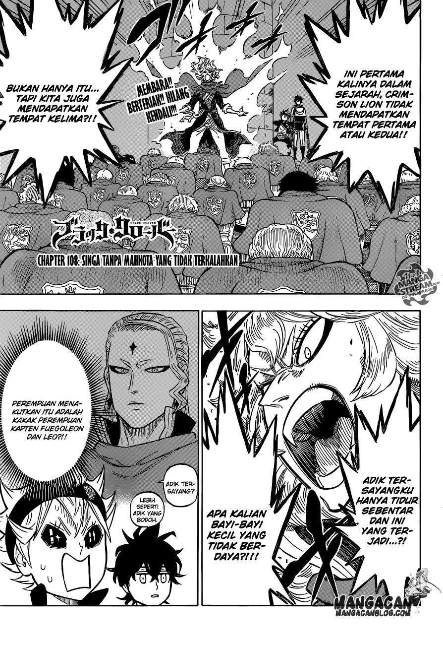 Baca Komik Black Clover Chapter 108 Gambar 1