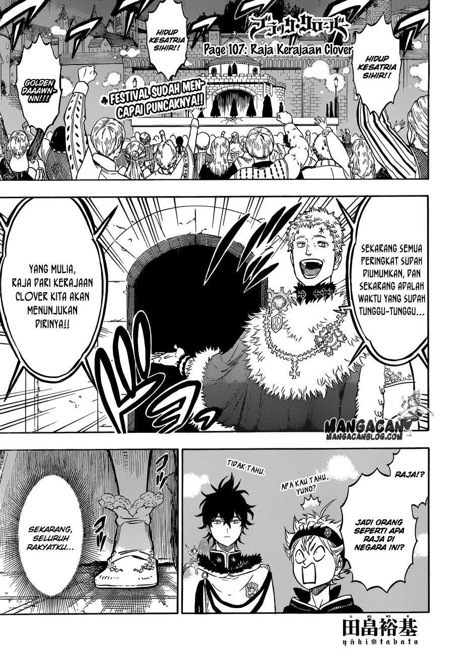 Baca Komik Black Clover Chapter 107 Gambar 1