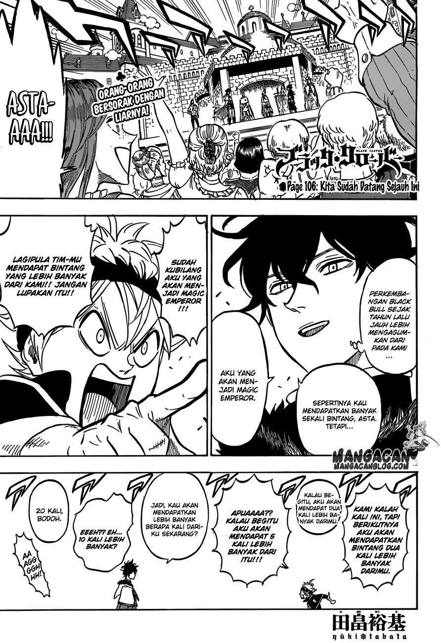 Baca Komik Black Clover Chapter 106 Gambar 1