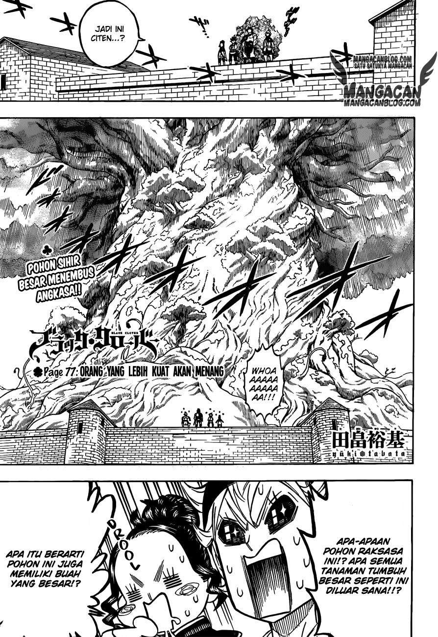 Baca Komik Black Clover Chapter 77 Gambar 1
