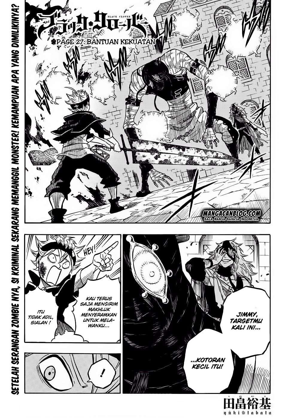 Baca Komik Black Clover Chapter 27 Gambar 1