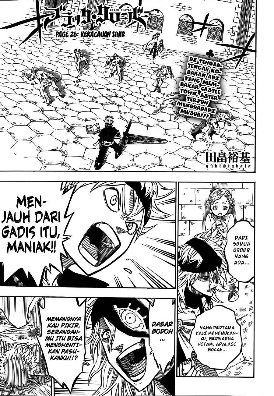 Baca Manga Black Clover Chapter 26 Gambar 2