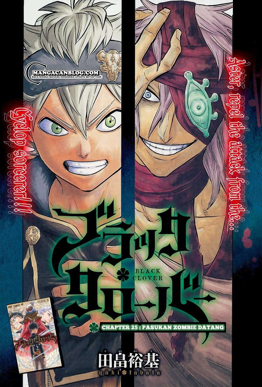 Baca Manga Black Clover Chapter 25 Gambar 2