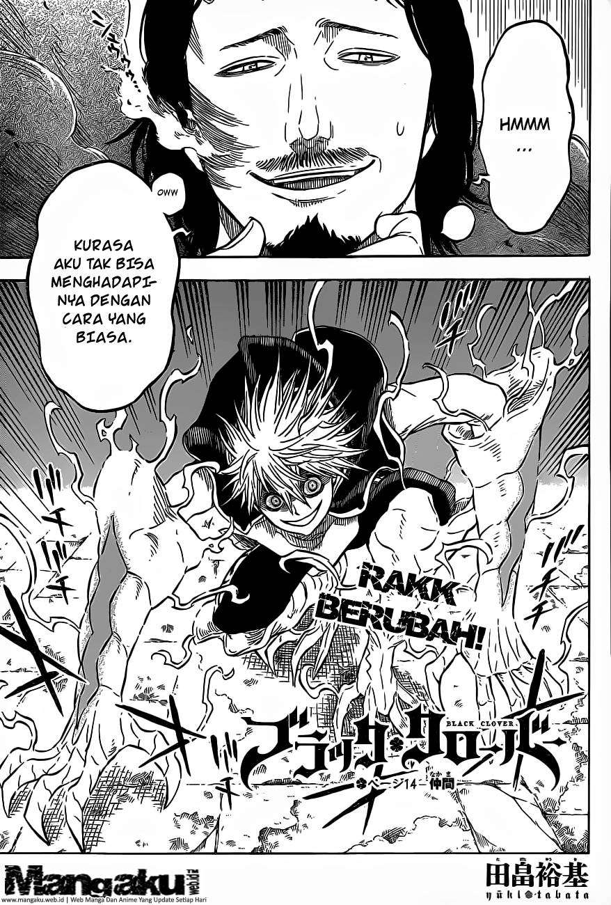 Baca Komik Black Clover Chapter 14 Gambar 1