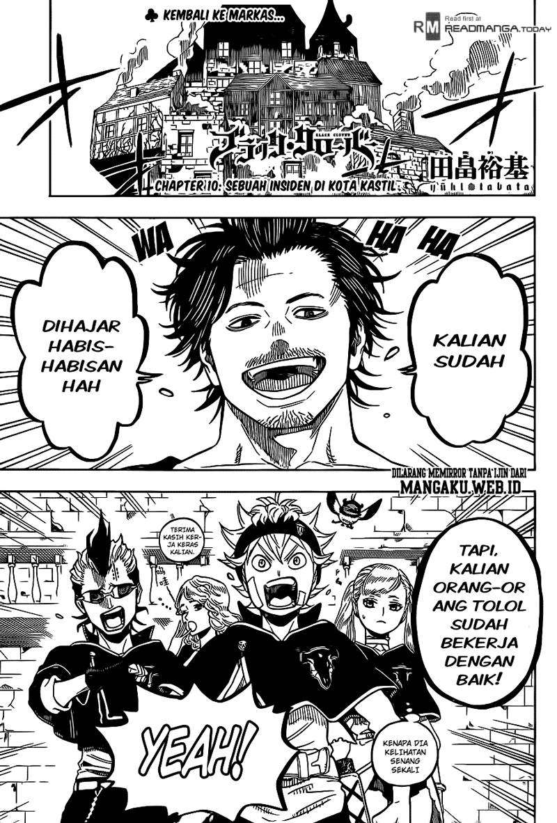Baca Komik Black Clover Chapter 10 Gambar 1