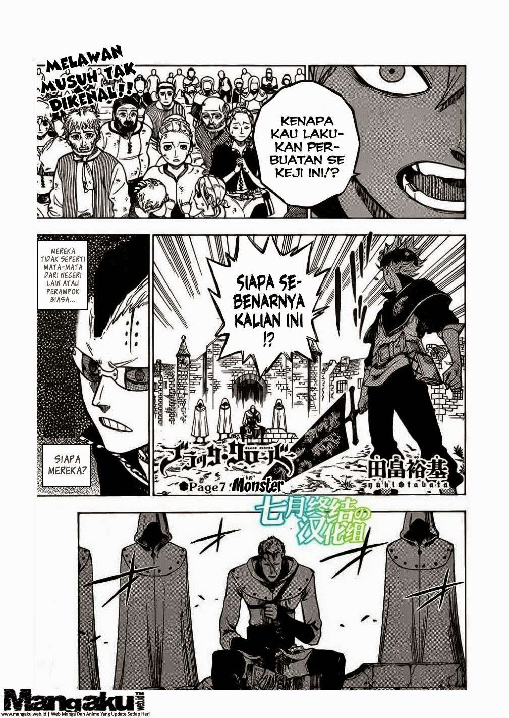 Baca Komik Black Clover Chapter 07 Gambar 1