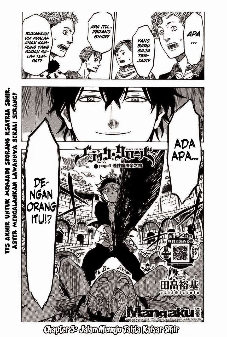 Baca Manga Black Clover Chapter 03 Gambar 2