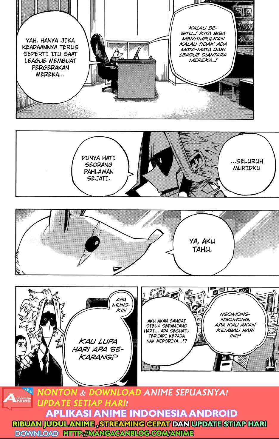 Boku no Hero Academia Chapter 242 Gambar 4