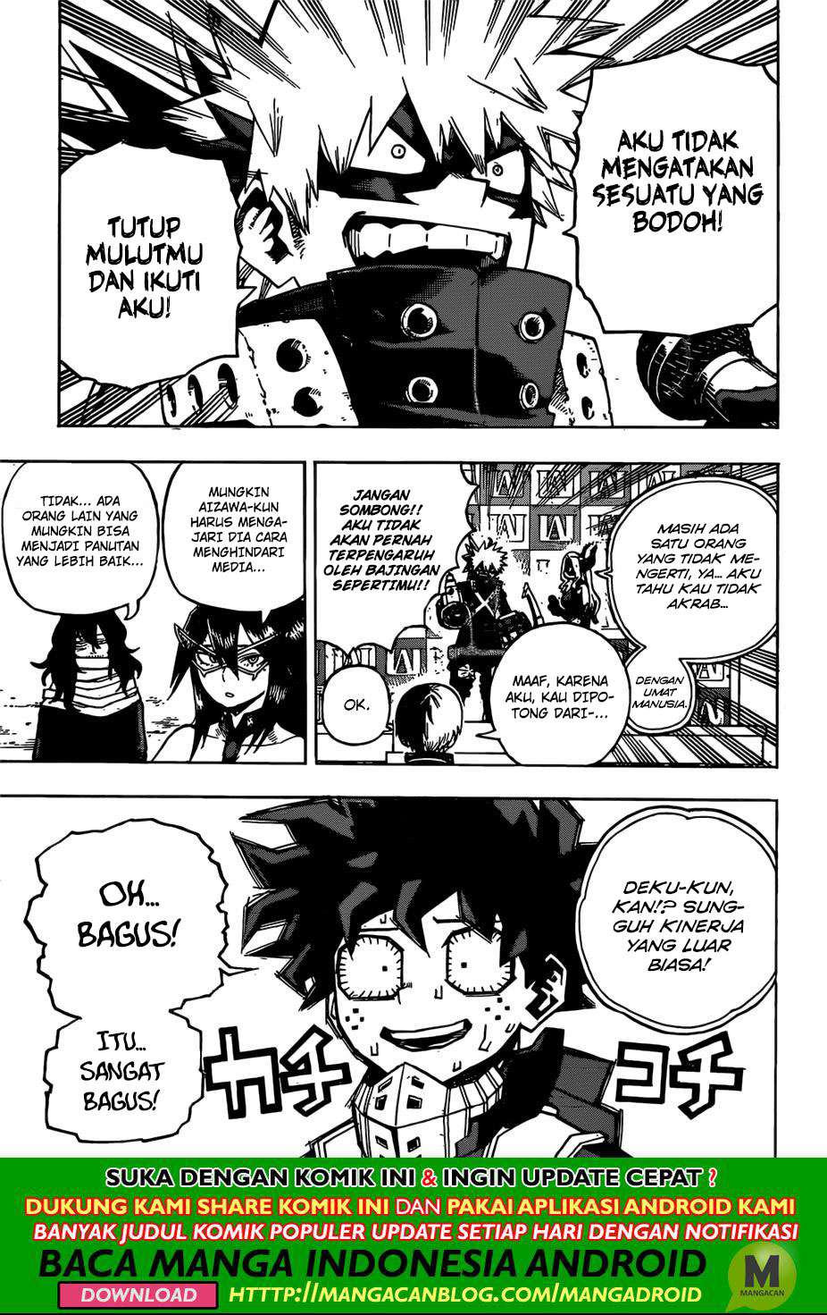 Boku no Hero Academia Chapter 241 Gambar 13