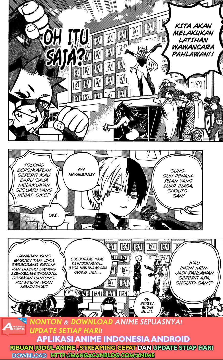Boku no Hero Academia Chapter 241 Gambar 8