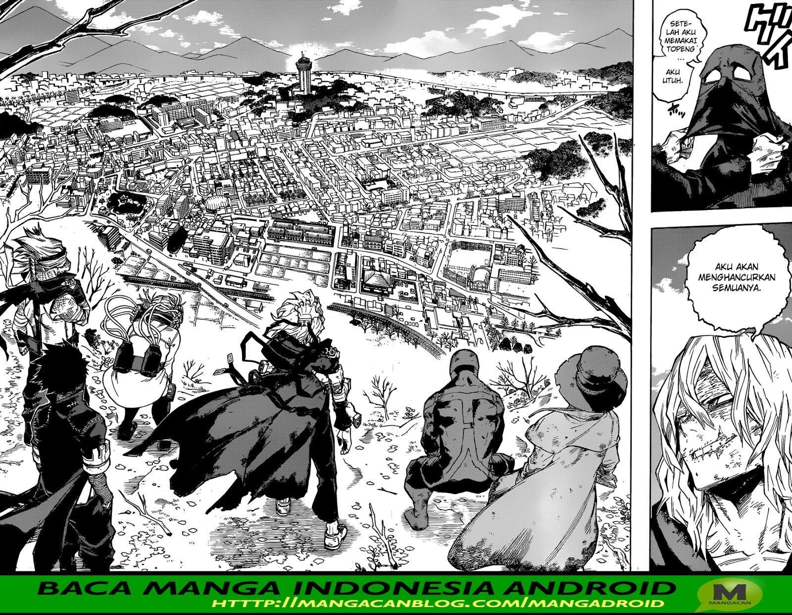 Boku no Hero Academia Chapter 224 Gambar 6