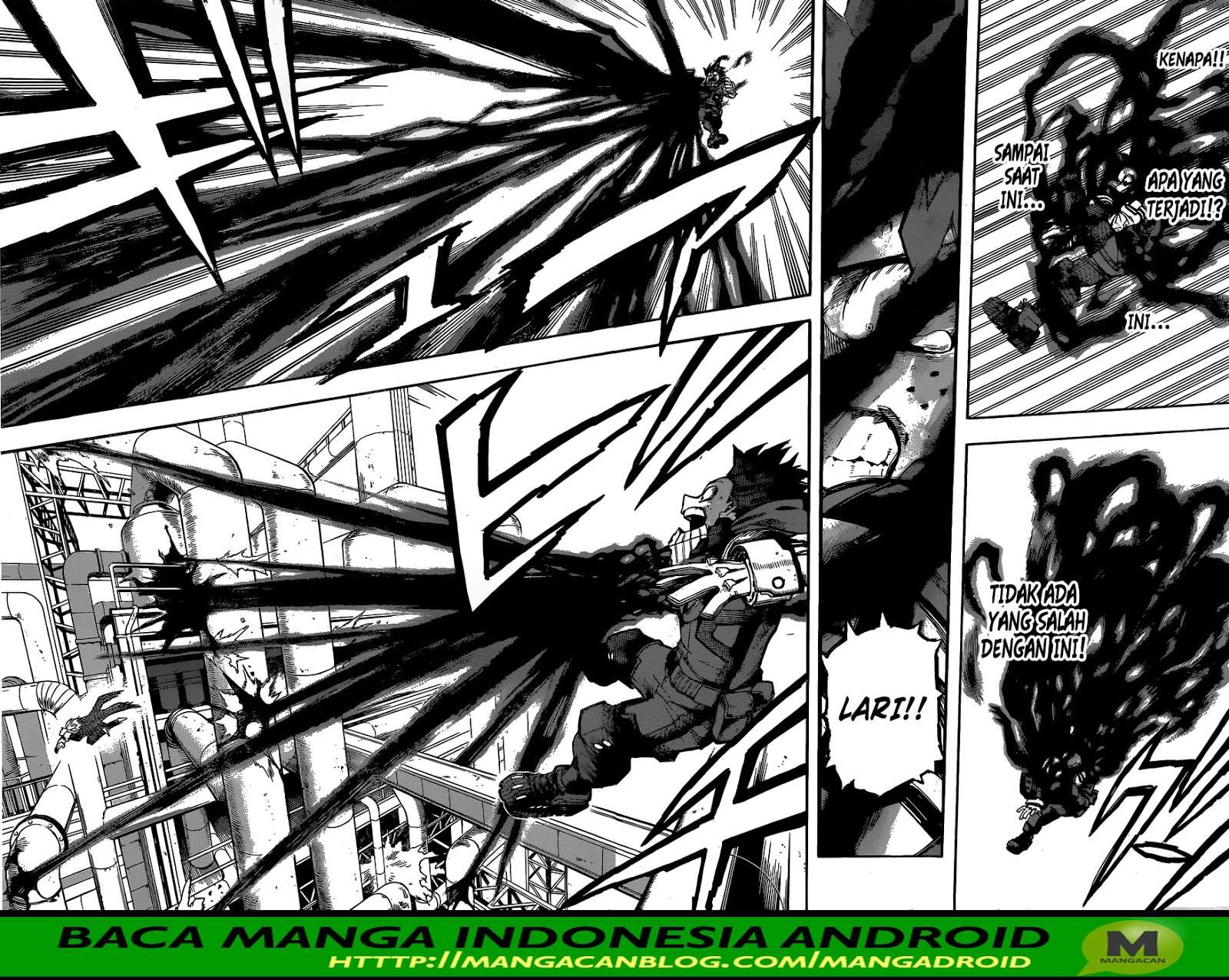 Boku no Hero Academia Chapter 211 Gambar 5