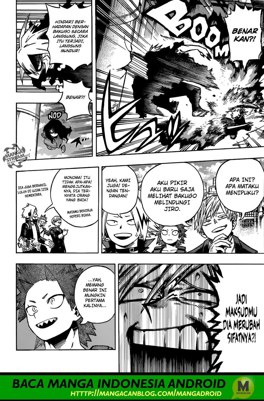 Boku no Hero Academia Chapter 208 Gambar 3