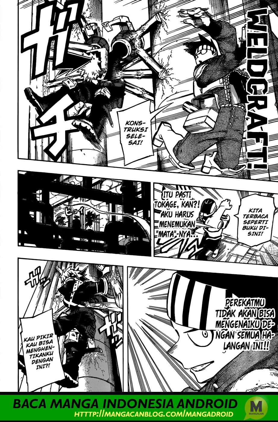 Boku no Hero Academia Chapter 208 Gambar 7
