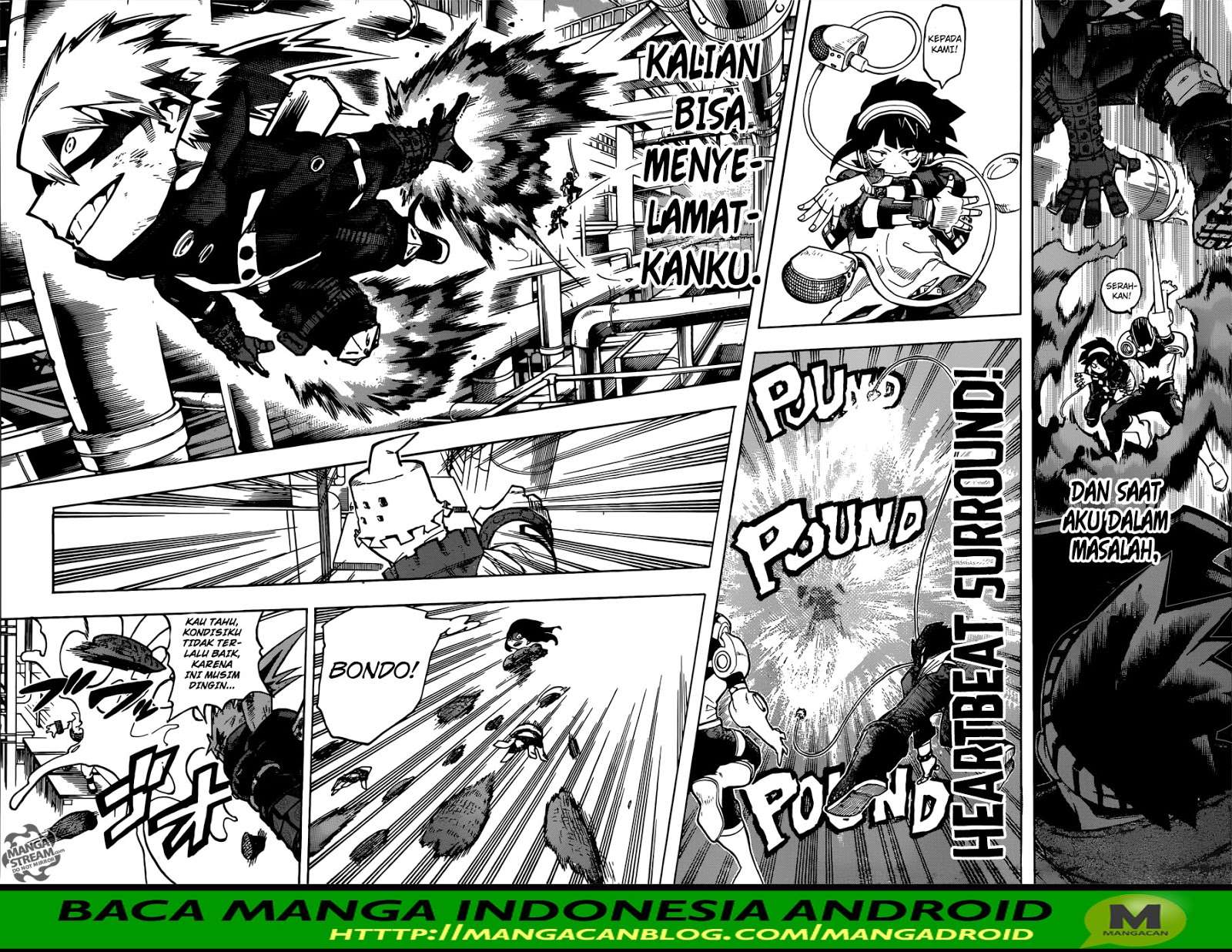Boku no Hero Academia Chapter 208 Gambar 9