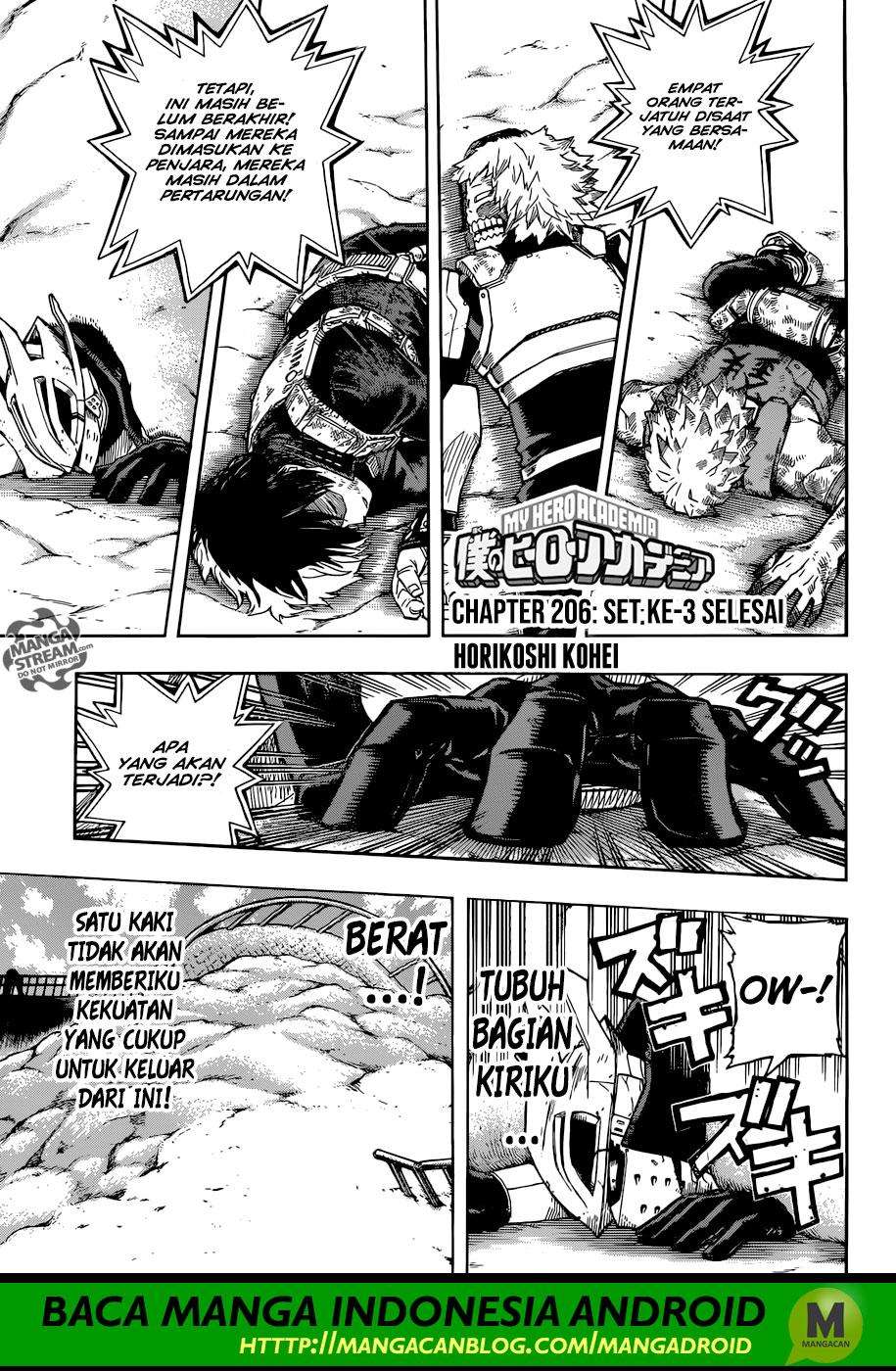 Komik Boku no Hero Academia Chapter 206 gambar nomor 1