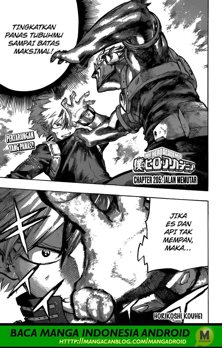 Komik Boku no Hero Academia Chapter 205 gambar nomor 1
