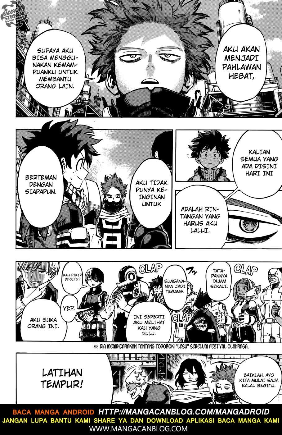 Boku no Hero Academia Chapter 195 Gambar 5