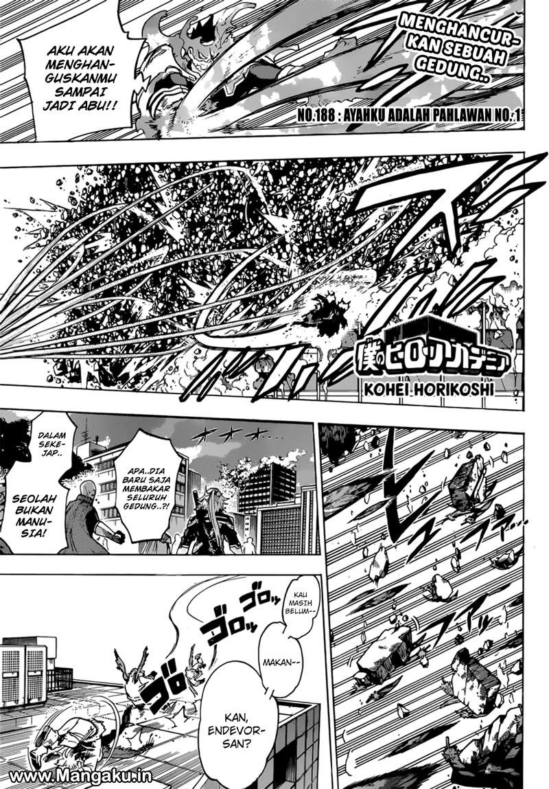 Manga Boku no Hero Academia Chapter 188 gambar nomor 2