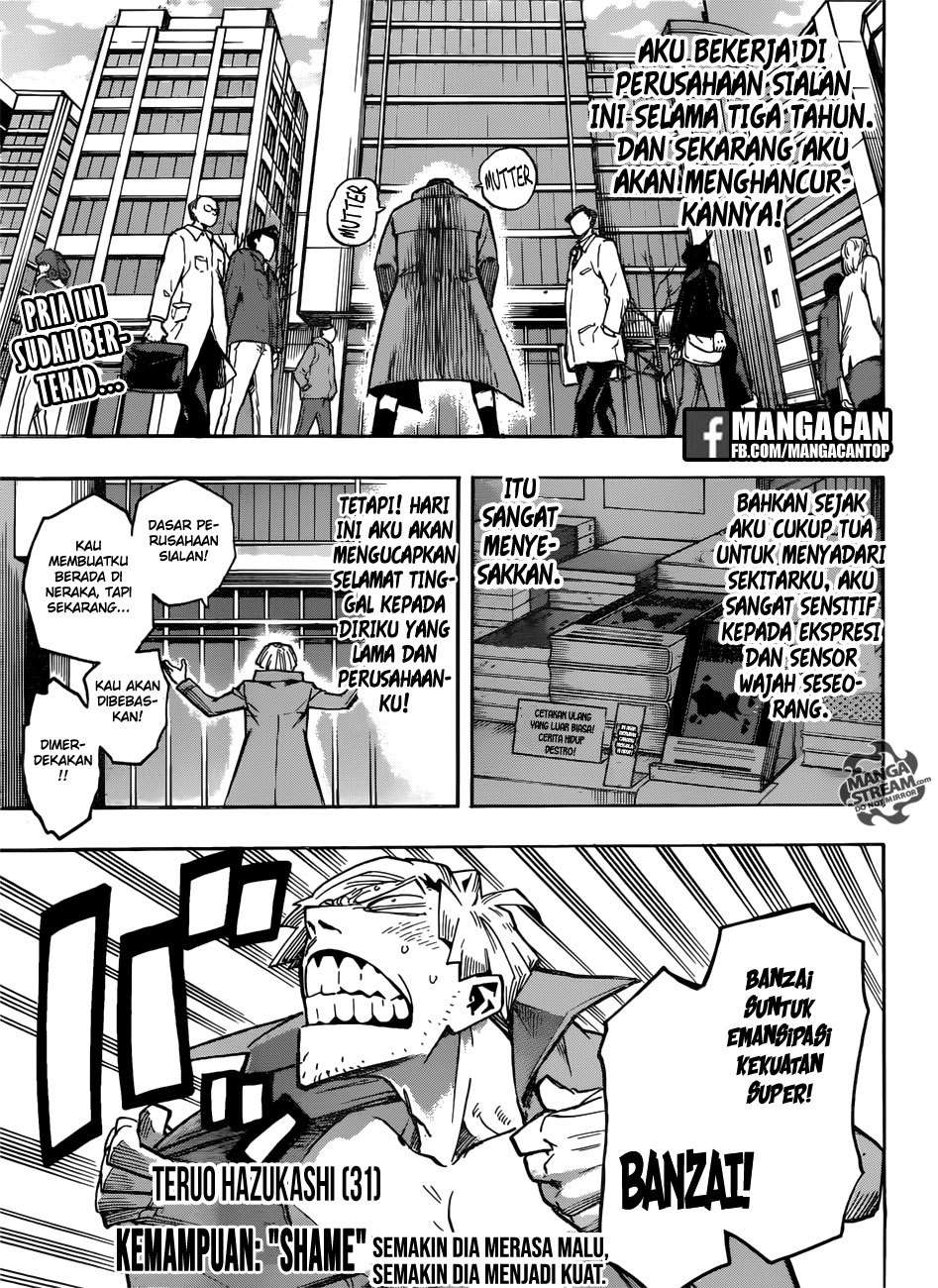 Boku no Hero Academia Chapter 186 Gambar 3