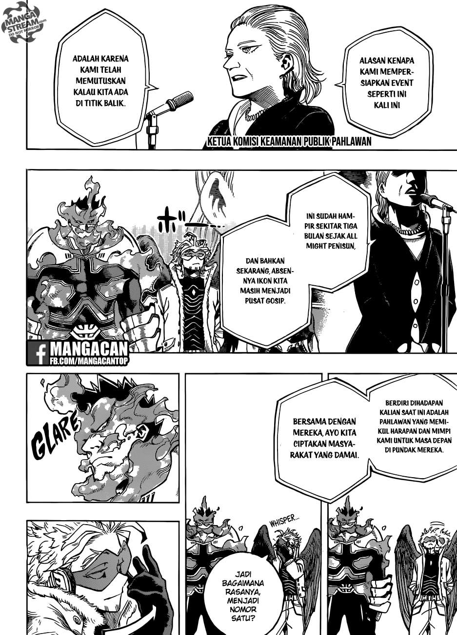 Boku no Hero Academia Chapter 185 Gambar 3